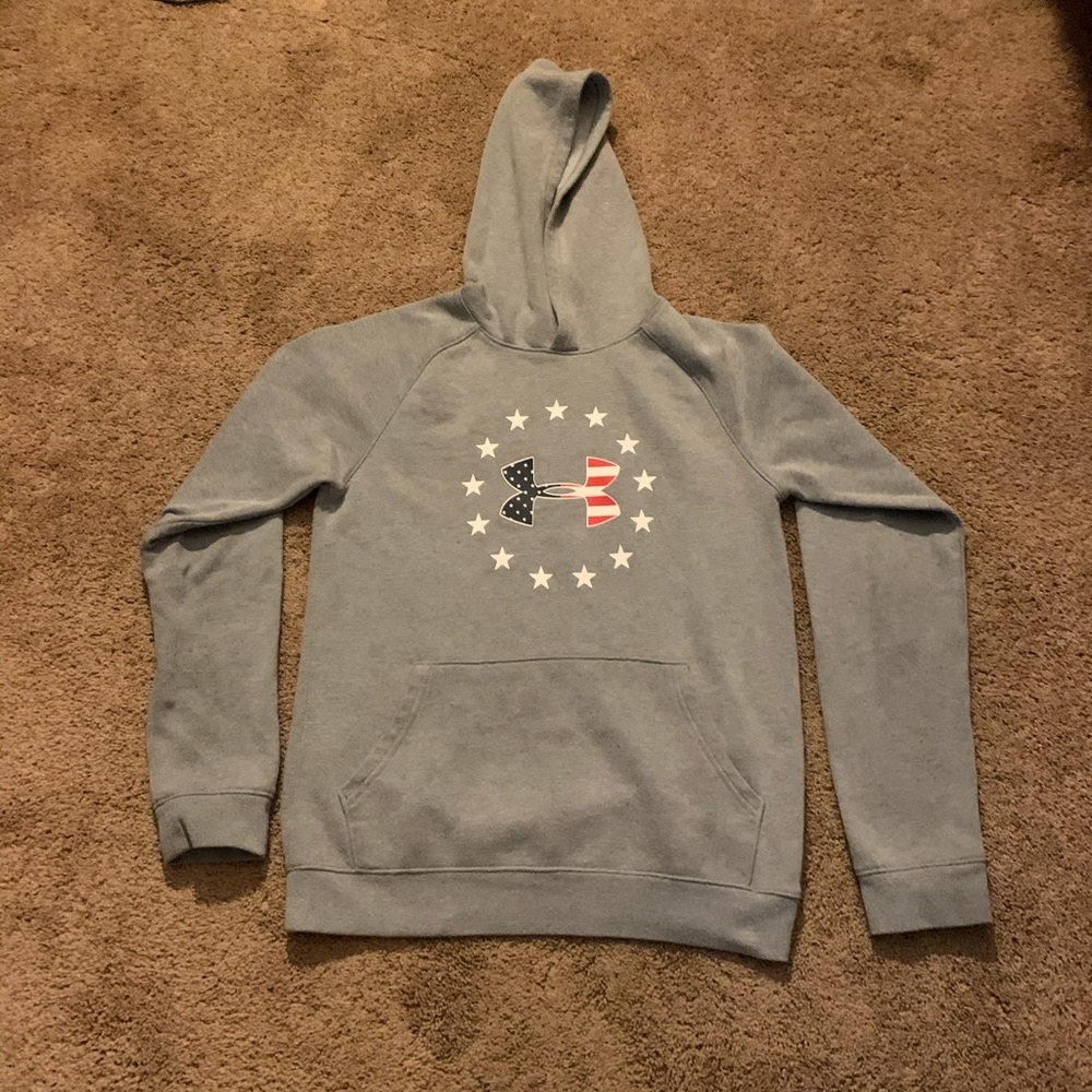 Kids Youth Under Armour American Sweat Shirt